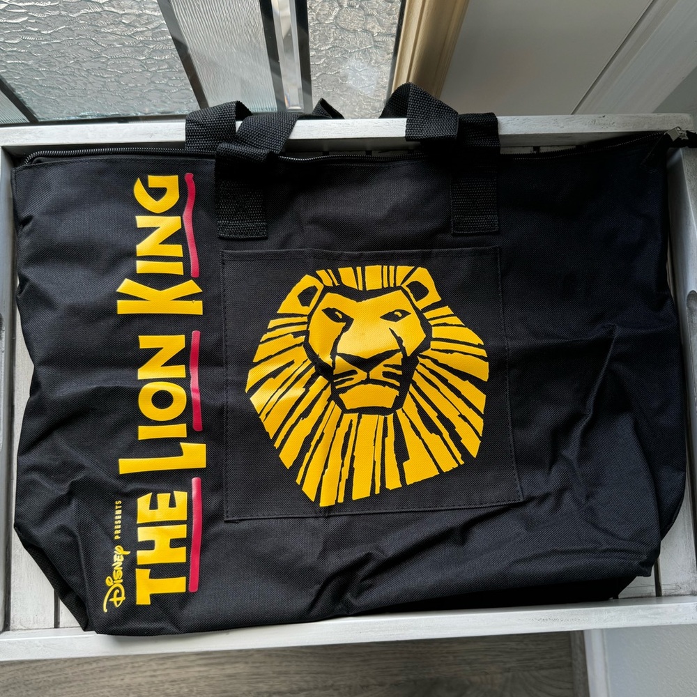 NWT Disney Lion King Broadway Tote Bag